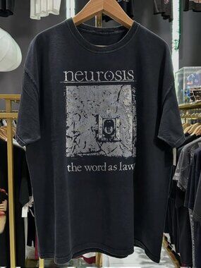 Neurosis - The Word As Law Washed Black T-Shirt